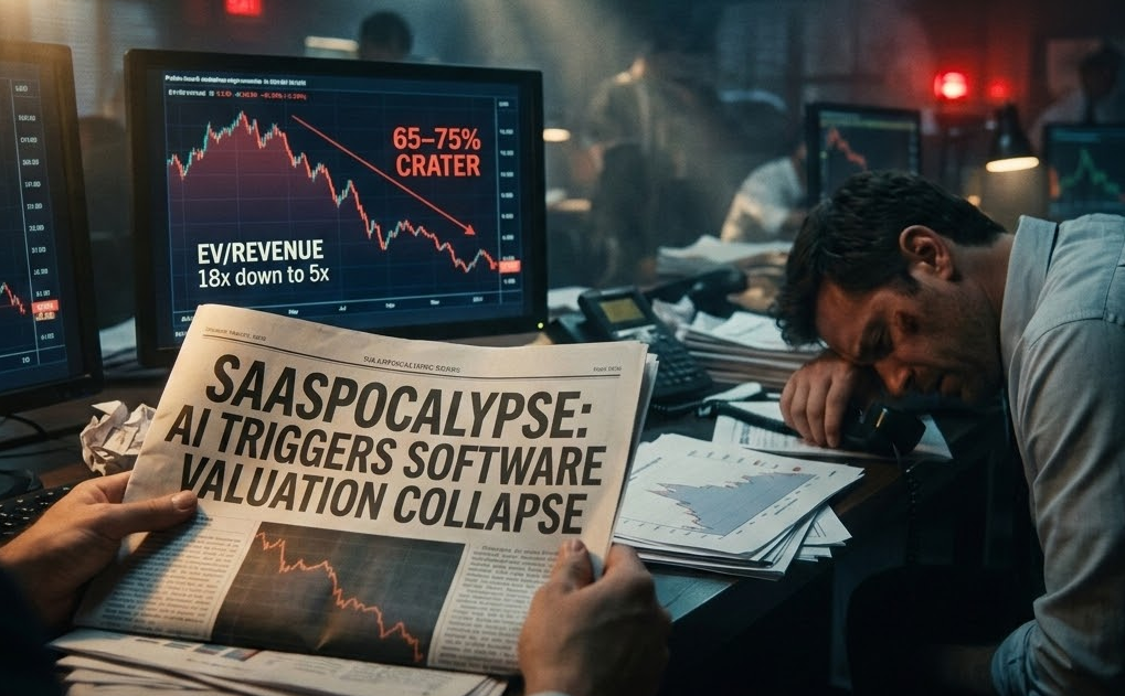 The AI-Driven SaaS Valuation Crash: Why Software Stocks Lost $1 Trillion and What Comes Next