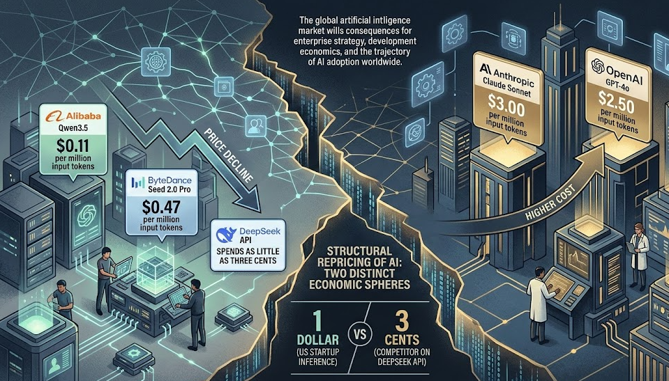 The Great AI Price Split: How Chinese Models Are Reshaping Global AI Economics